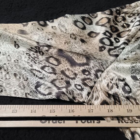 Antilia Femme Womens Button Up Blouse Multicolor Size Medium Polyester Blend - Picture 6 of 12